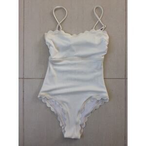 Zaful Swimwear One Piece Swimsuit Ribbed Halter FLAW